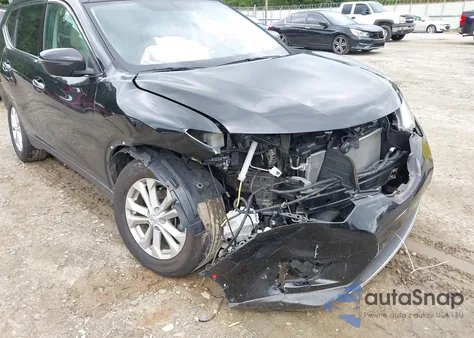 2016 Nissan Rogue Sv из США, поврежденный, VIN KNMAT2MT9GP686066